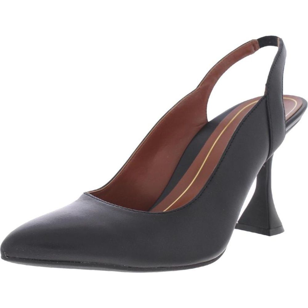 Vionic Black Slingback Pointed-Toe Heel